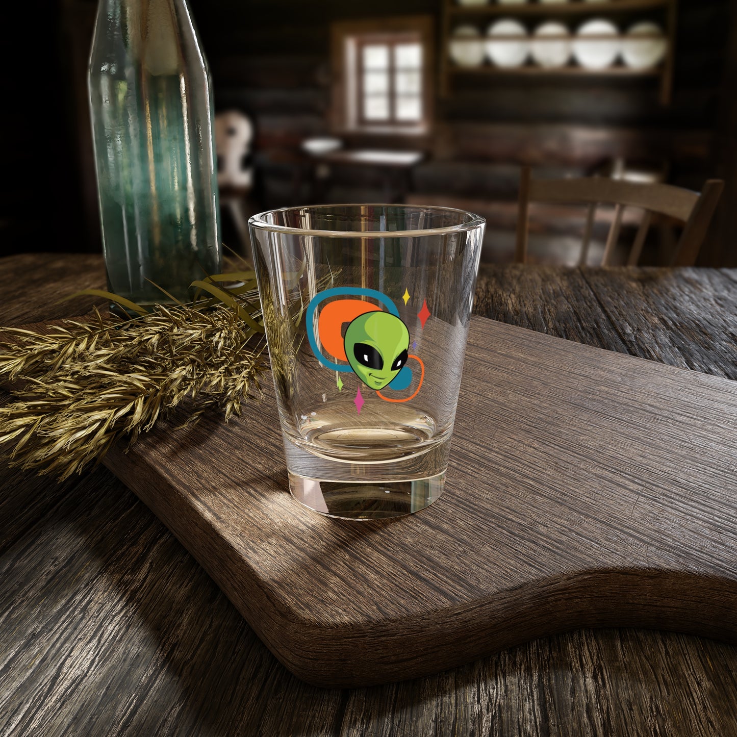 LT Circles Shot Glass, 1.5oz
