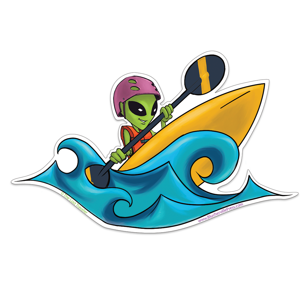 The Paddler Sticker