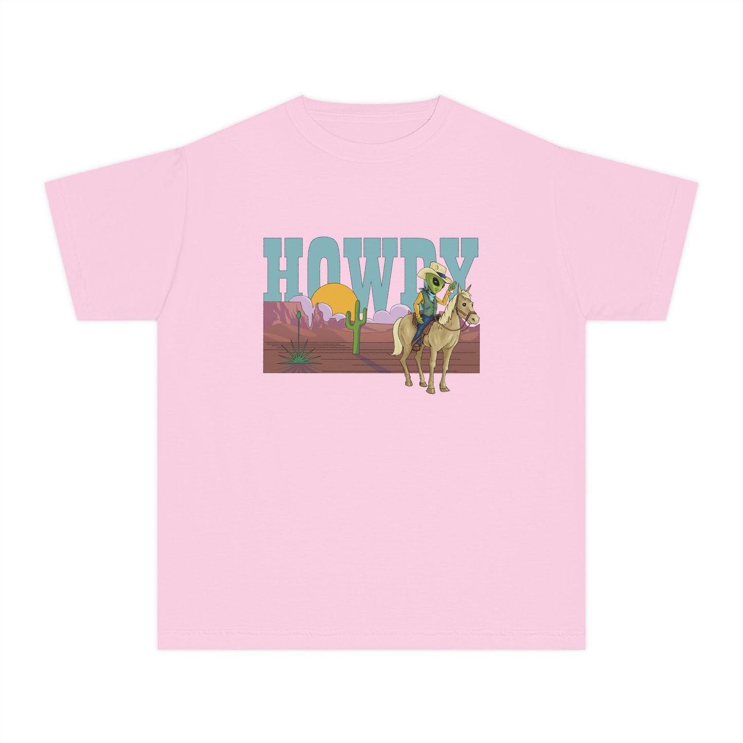 Howdy Comfort Colors Youth Tee