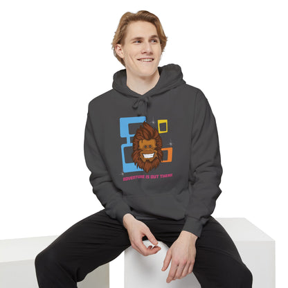 Adventure is Out There Squatch - Comfort Colors Hoodie