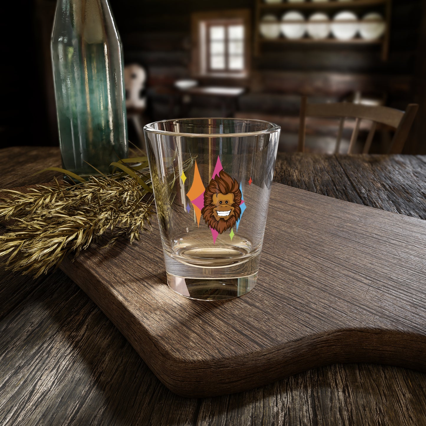 Squatch Diamonds Shot Glass, 1.5oz