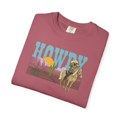 HOWDY Alien Cowboy Tee