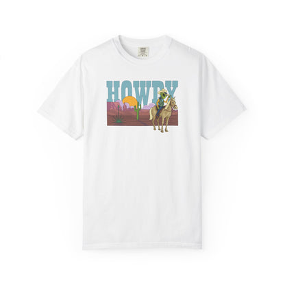 HOWDY Alien Cowboy Tee