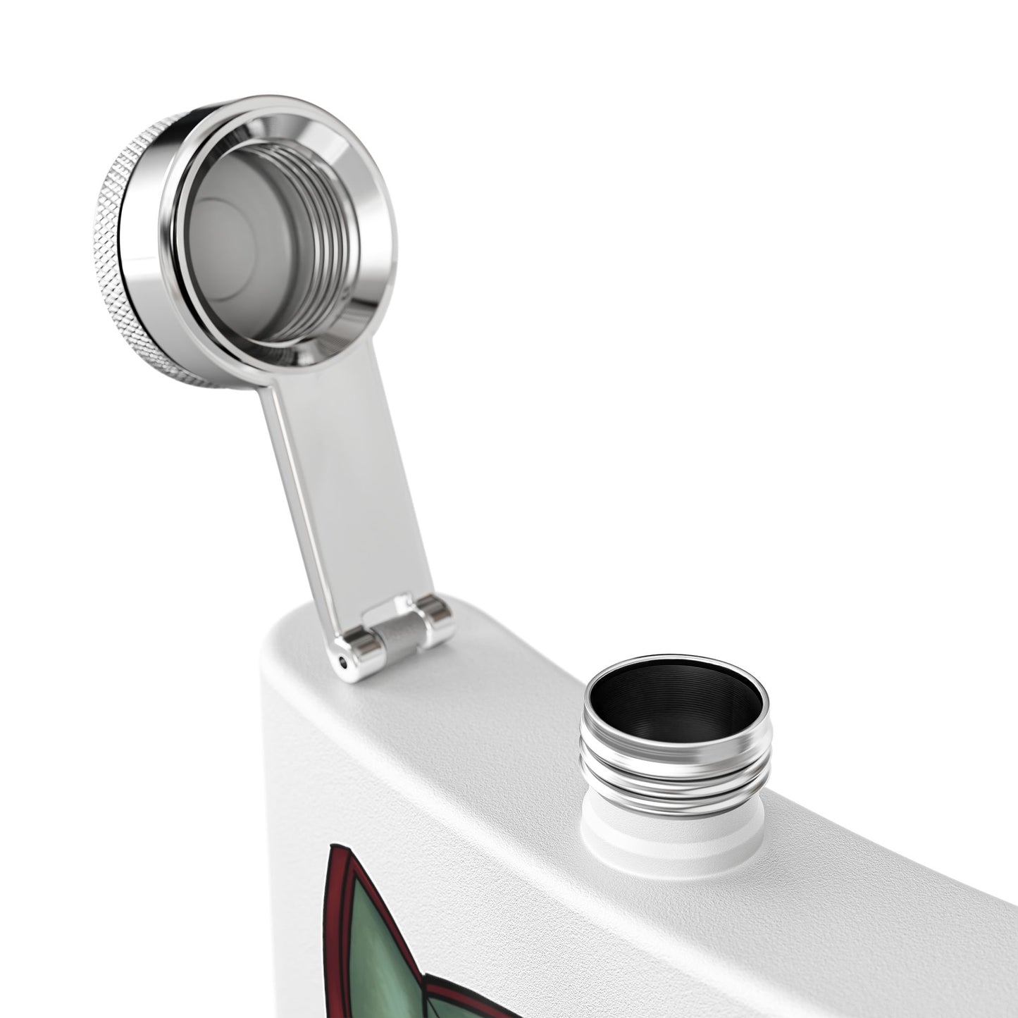 The Finer Things - Stainless Steel Flask, 6oz