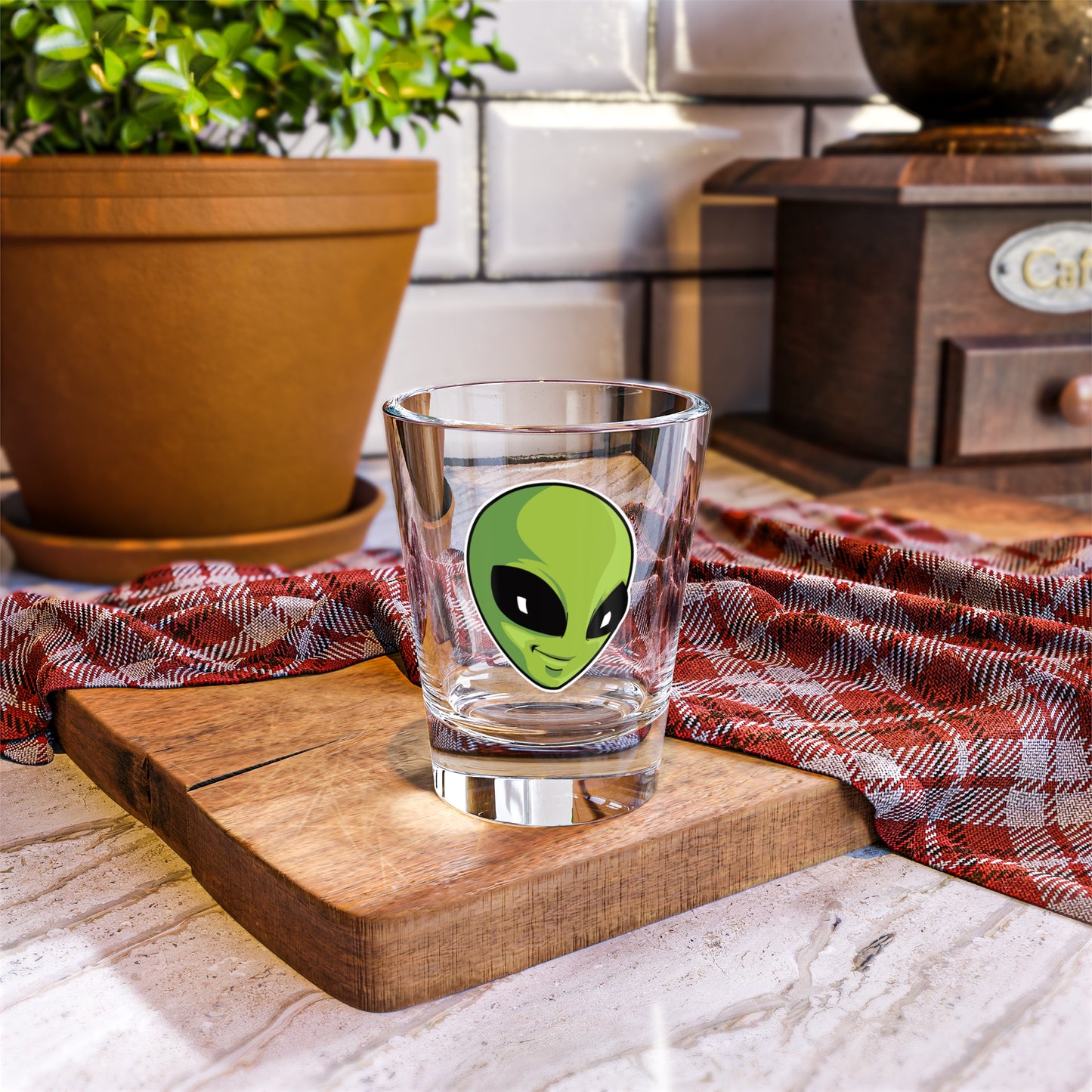 I am the Lost Traveler Shot Glass, 1.5oz