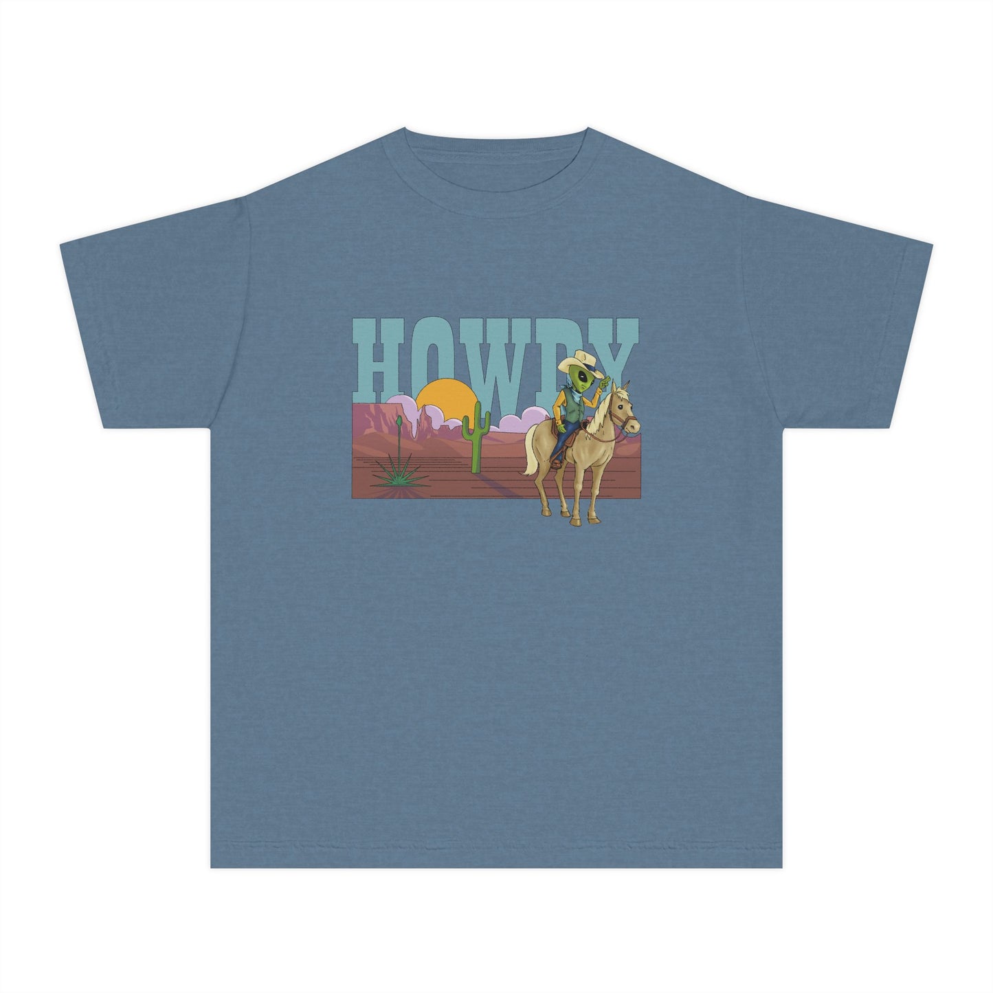 Howdy Comfort Colors Youth Tee