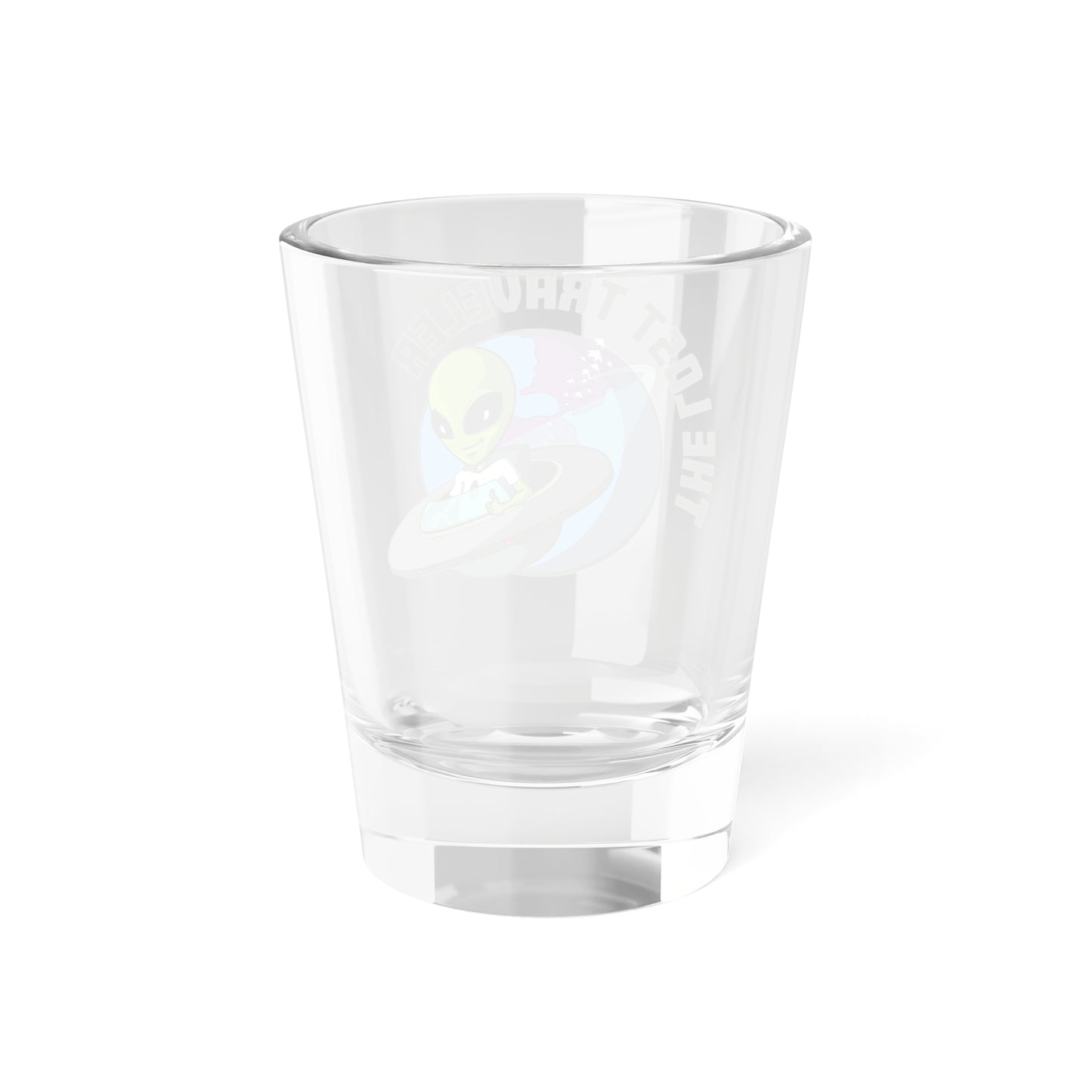 The Lost Traveler Shot Glass, 1.5oz