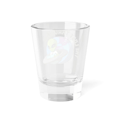 The Lost Traveler Shot Glass, 1.5oz