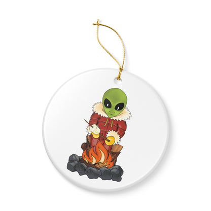 S'mores Ceramic Ornament
