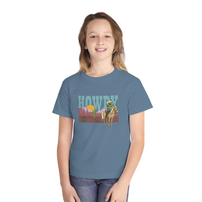 Howdy Comfort Colors Youth Tee