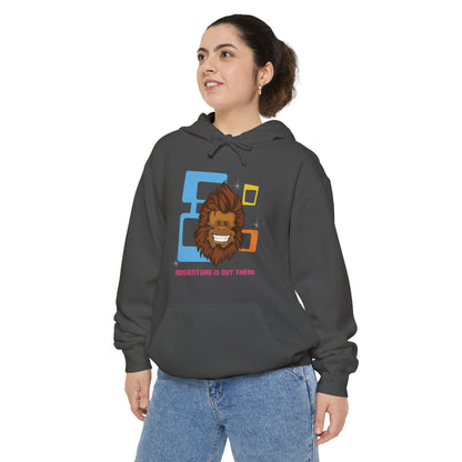 Adventure is Out There Squatch - Comfort Colors Hoodie