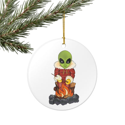 S'mores Ceramic Ornament