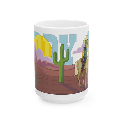 Giddy Up Mug, 15oz