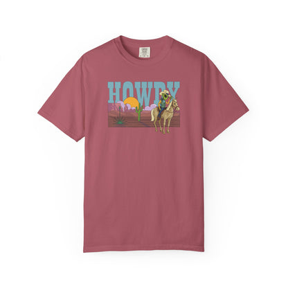 HOWDY Alien Cowboy Tee