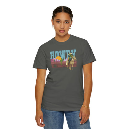 HOWDY Alien Cowboy Tee