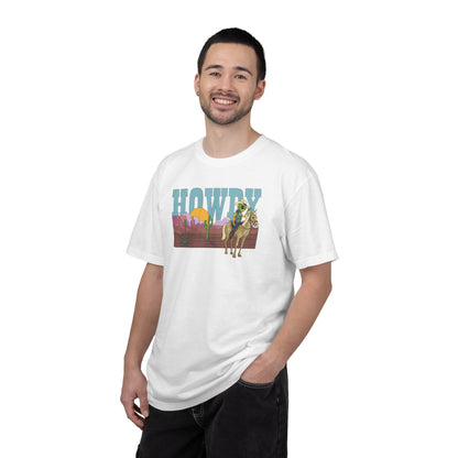 HOWDY Alien Cowboy Tee