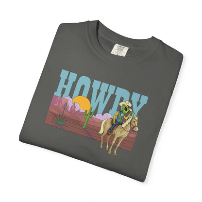 HOWDY Alien Cowboy Tee