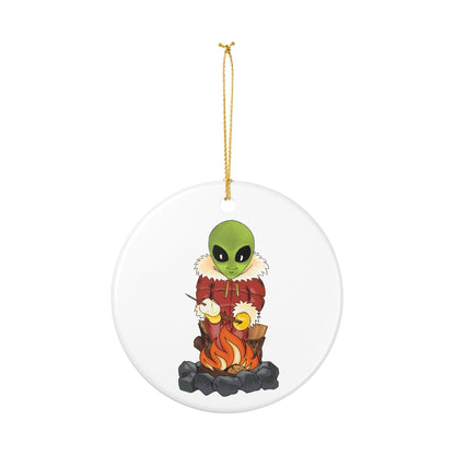 S'mores Ceramic Ornament