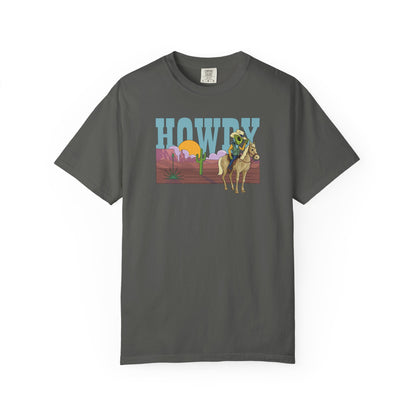 HOWDY Alien Cowboy Tee