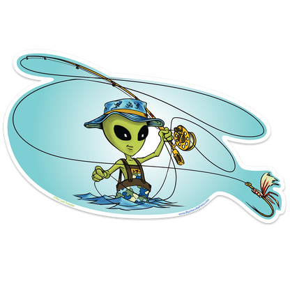 The Bug Slinger Sticker