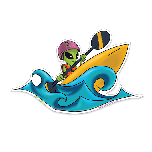 The Paddler Sticker