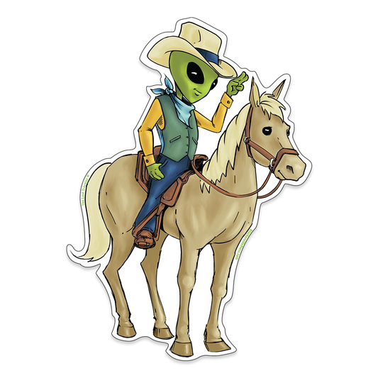 The Range Rider Sticker