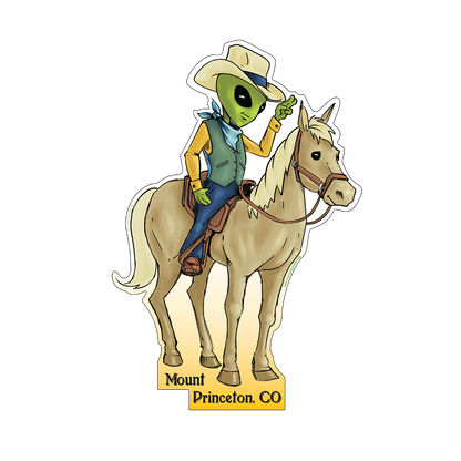 The Range Rider Sticker
