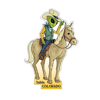 The Range Rider Sticker