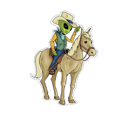The Range Rider Sticker