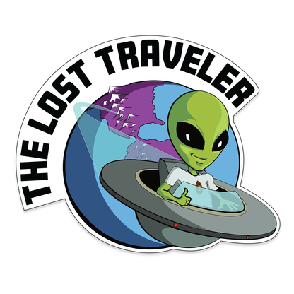 The Lost Traveler Sticker