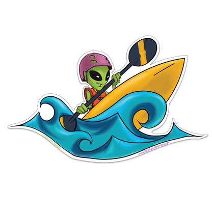 The Paddler Sticker