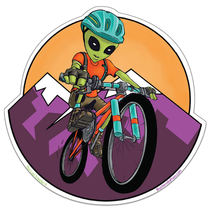 The Trail Blazer Sticker