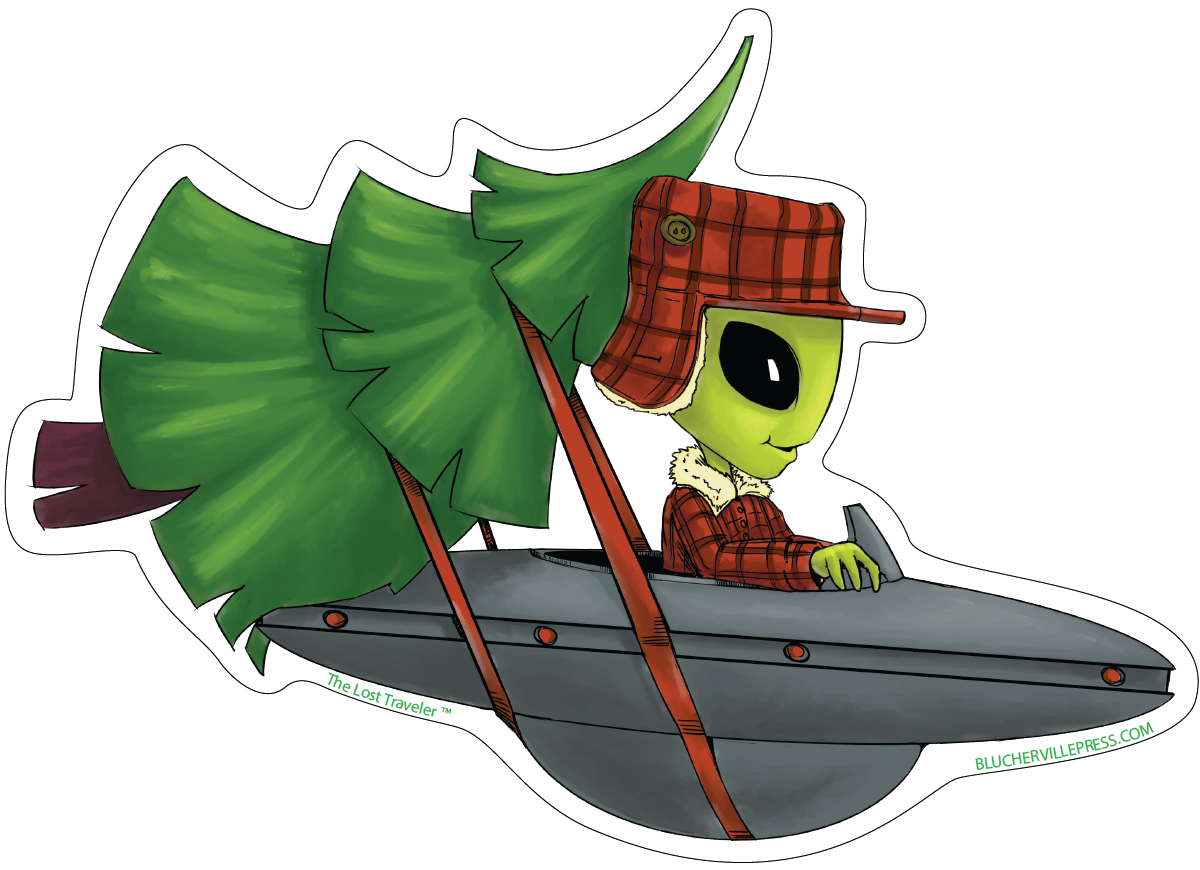 The Tree Hauler Sticker